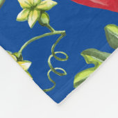 ジューシーなスイカの毛布ベビー、子供、大人 フリースブランケット (角)