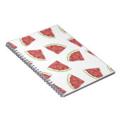 ジューシーなスイカ模様 ノートブック (右側)
