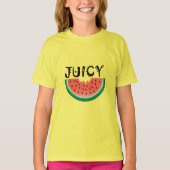ジューシーなスイカ – 女子の基本Tシャツ Tシャツ (正面)