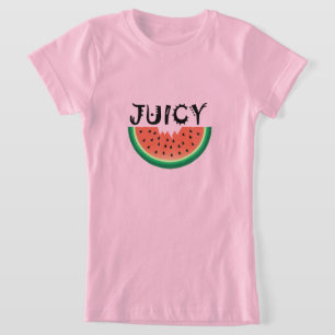 ジューシーなスイカ – 女子素晴らしジャージーTシャツ Tシャツ