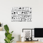 ジューシーなハット会社 ポスター (ホームオフィス)