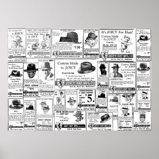 ジューシーなハット会社 ポスター (正面)