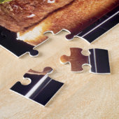 ジューシーなハンバーガー ジグソーパズル (側面)