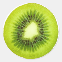 ジューシーなフルーツラウンドステッカー – Kiwifruit ラウンドシール