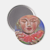 ジューシーなルーシー マグネット (正面/裏面)