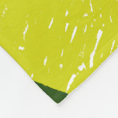 ジューシーなレモン：ヴィンテージのシームレスなパターン。 フリースブランケット (角)