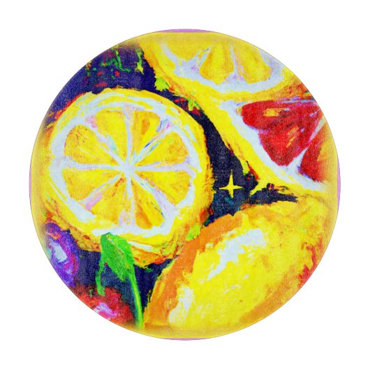 ジューシーな星とフルーティーな空。買今 カッティングボード (正面)