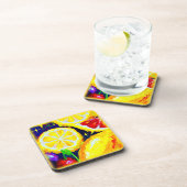 ジューシーな星とフルーティーな空。買今 コースター (右側)