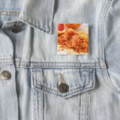 ジューシーな柑橘系の血オレンジと味 缶バッジ (インサイチュ)