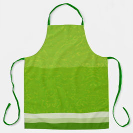 ジューシーな柑橘系ライムフルーツスライス色 エプロン