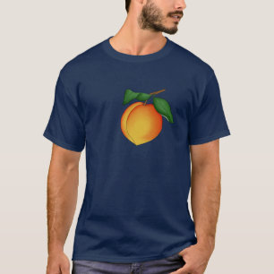 ジューシーな桃の男のTシャツ Tシャツ