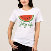 ジューシーな生活 トライブレンドTシャツ (正面)