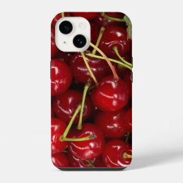 ジューシーな赤いチェリー iPhone 14ケース