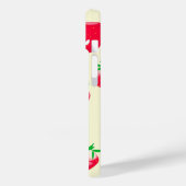 ジューシーな赤イチゴ（ベージュ） Case-Mate iPhoneケース (裏面 / 左)