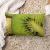 ジューシーキウイ装飾用クッション ランバークッション (ブランケット)