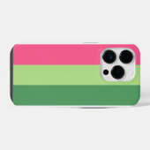 ジューシースイカ3ストライプ iPhoneケース (裏面横)