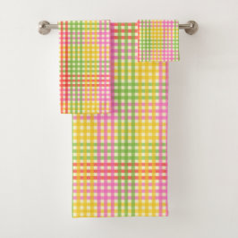 ジューシーストライプなタオル一式 バスタオルセット