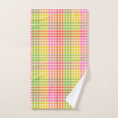 ジューシーストライプなタオル一式 バスタオルセット (ハンドタオル)