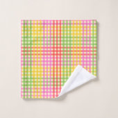 ジューシーストライプなタオル一式 バスタオルセット (ウォッシュタオル)