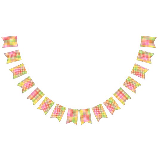 ジューシーストライプパーティーデコールバナーペナントバンティング バンティングフラッグ (全)