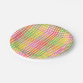 ジューシーストライプ紙プレート ペーパープレート (アングル)