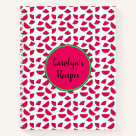 ジューシーパーソナライズされたフルーツ，赤スイカ模様 ノートブック