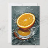 ジューシー前向きなビタミン気分のためのオレンジ (正面)