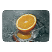 ジューシー前向きなビタミン気分のためのオレンジ バスマット (正面)