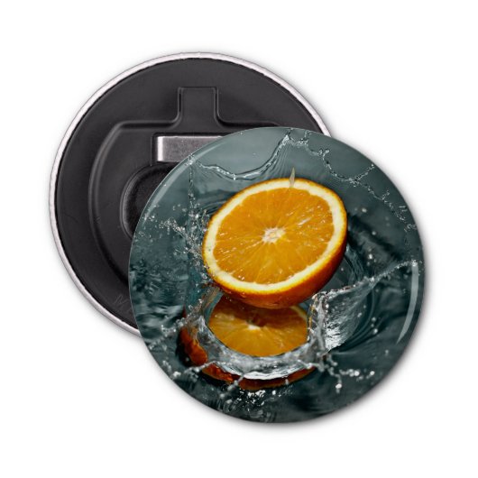 ジューシー前向きなビタミン気分のためのオレンジ 栓抜き (正面)