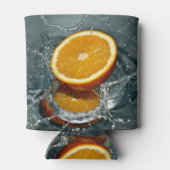 ジューシー前向きなビタミン気分のためのオレンジ 缶クーラー (裏面)