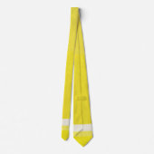 ジューシー柑橘類レモンフルーツスライス色 ネクタイ (裏面)
