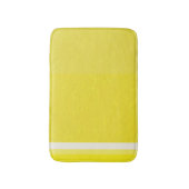 ジューシー柑橘類レモンフルーツスライス色 バスマット (正面縦)