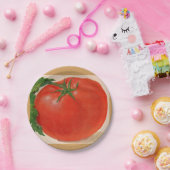 ジューシー素晴らしな大きなトマト ペーパープレート (パーティー)