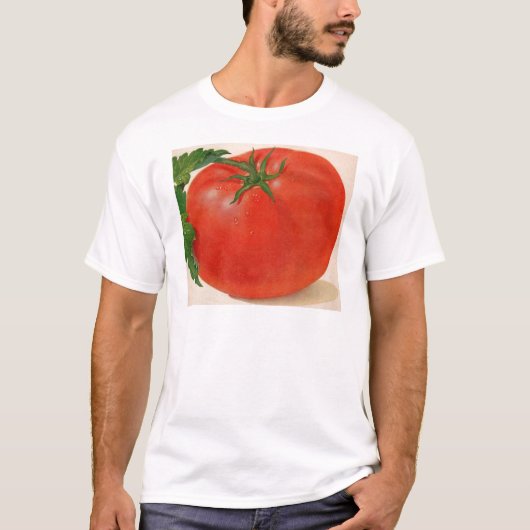 ジューシー素晴らしな大きなトマト Tシャツ (正面)