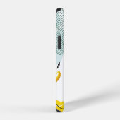 ジューシー バナナ ビンテージ柄 iPhoneケース (右側面)