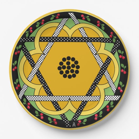 ジューシー・フロップ ペーパープレート (正面)