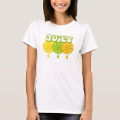 ジューシー レモン ライム オレンジ フルーツ Tシャツ (正面)