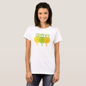 ジューシー レモン ライム オレンジ フルーツ Tシャツ (正面フル)