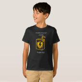 ジュースで動くスーパーキッズ かわいい子供Tシャツ Tシャツ (正面フル)