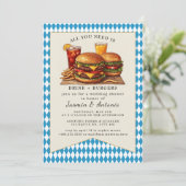 ジュースとバーガー 招待状 (スタンド正面)