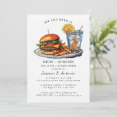 ジュースとバーガー 招待状 (スタンド正面)