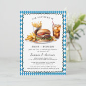 ジュースとバーガー  招待状 (スタンド正面)