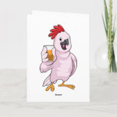 ジュースのオウム カード (裏面)