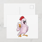 ジュースのオウム ポストカード (正面/裏面)