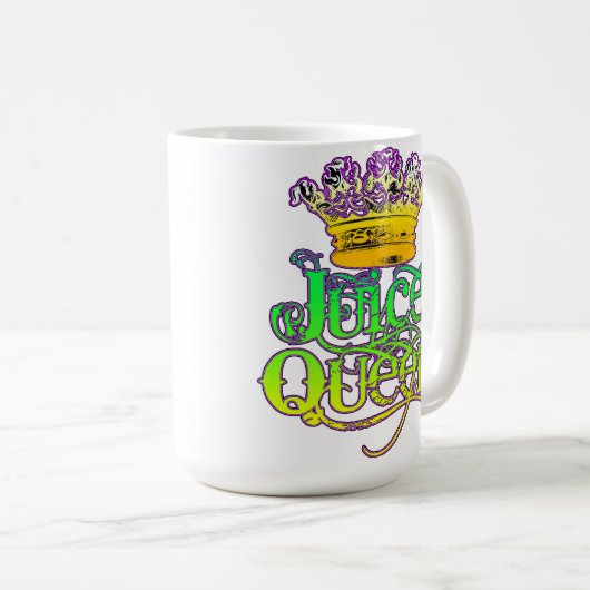 ジュースの女王の王冠のマグ コーヒーマグカップ (正面右)