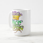 ジュースの女王の王冠のマグ コーヒーマグカップ (正面左)