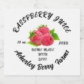 ジュースはパーソナライズされたクラシック リキュールボトルラベル (シングルラベル)