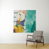 ジュースカップ2杯 タペストリー (インサイチュ)