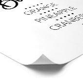 ジュースバー標識 ポスター (角)