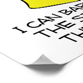 ジュースボックスの刺しおもしろいポスター ポスター (角)